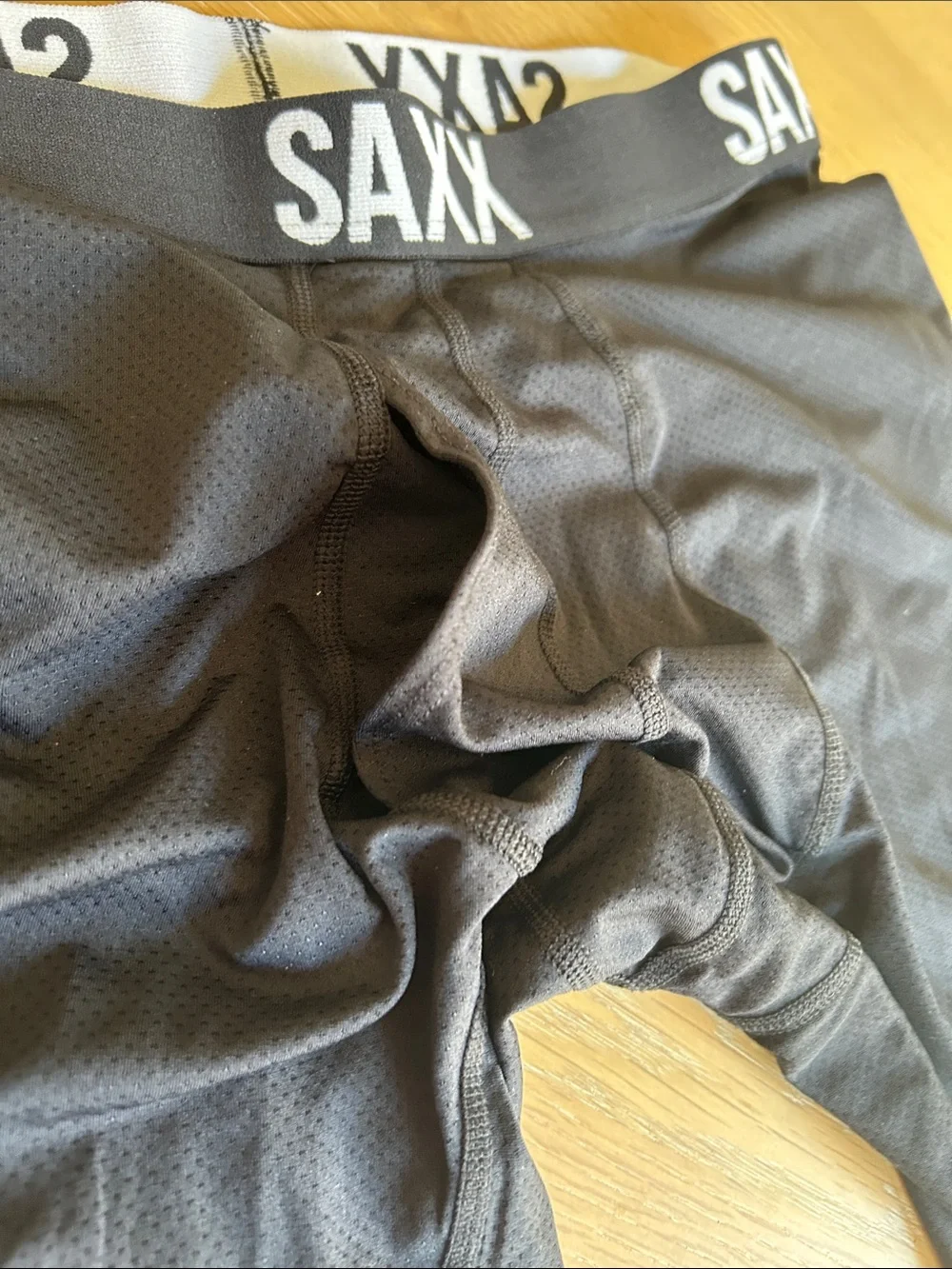 SAXX Underwear Co. Men's Multi-Sport Mesh Boxer Brief Fly 3-Pack, Medium, NWOT